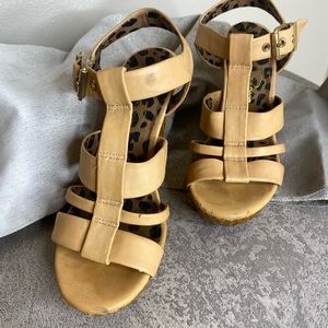 #20 Strappy Platform Wedge Sandals